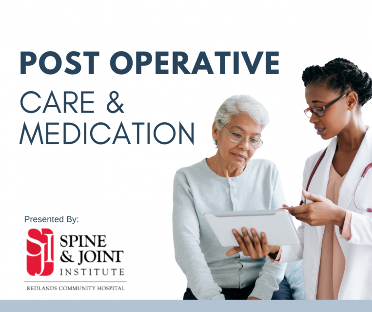 Post Operative Care & Medication