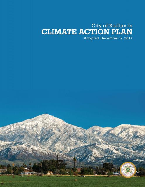 Image of cover page for Climate Action Plan