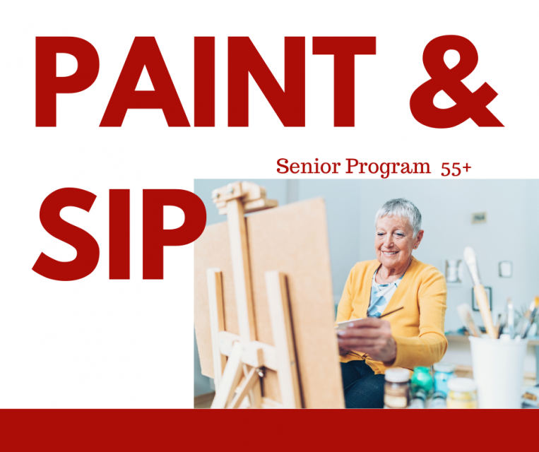 Paint and Sip for Seniors