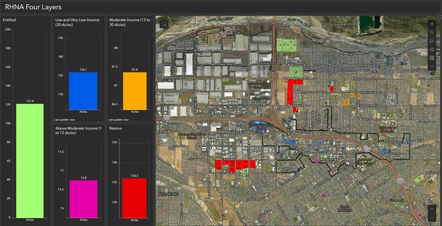 Graphic showing image of Housing Sites Inventory Map.