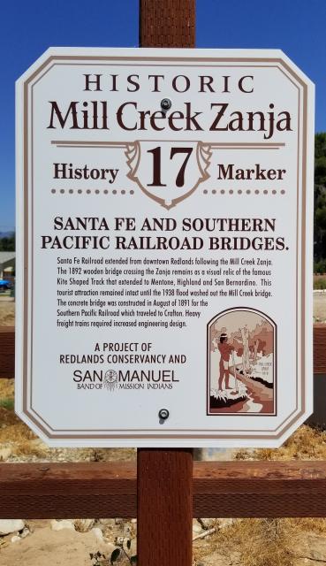 Historic Mill Creek Zanja History Market No. 17