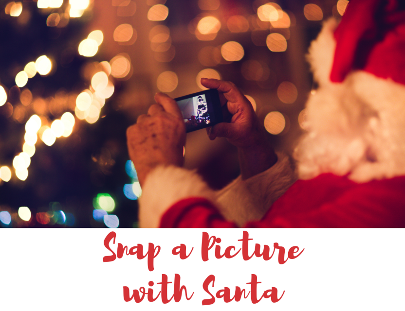 take a pic with santa